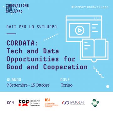 CorDATA: Tech and Data Opportunities for Good and Cooperation