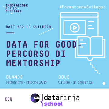 Data for Good – Percorso di Mentorship