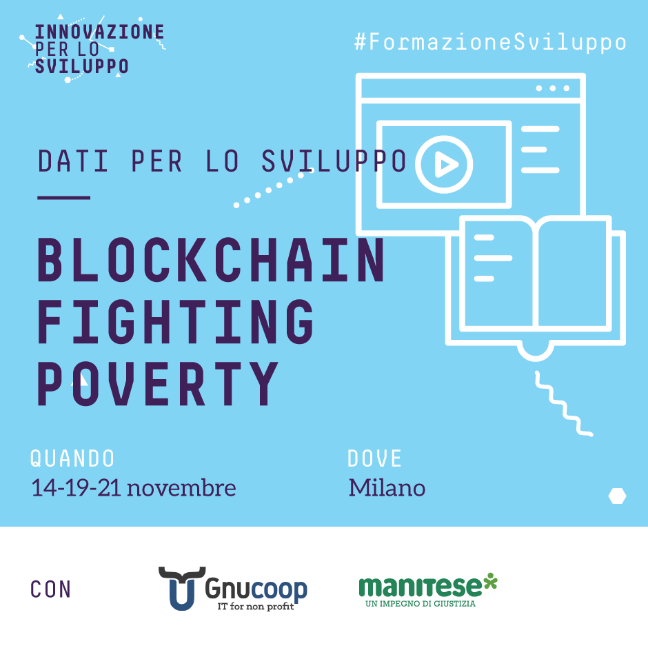 Blockchain fighting poverty
