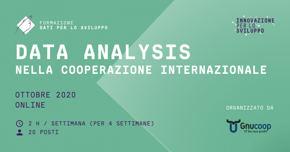 Data analysis nella cooperazione internazionale