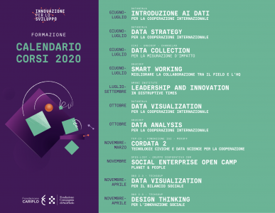 FormazioneSviluppo: calendario corsi 2020