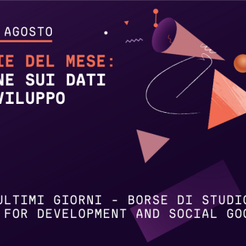 Aperte le candidature sui dati per lo sviluppo