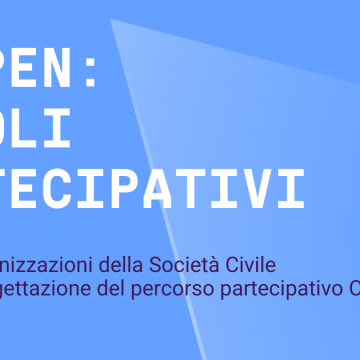 Al via i Tavoli Partecipativi