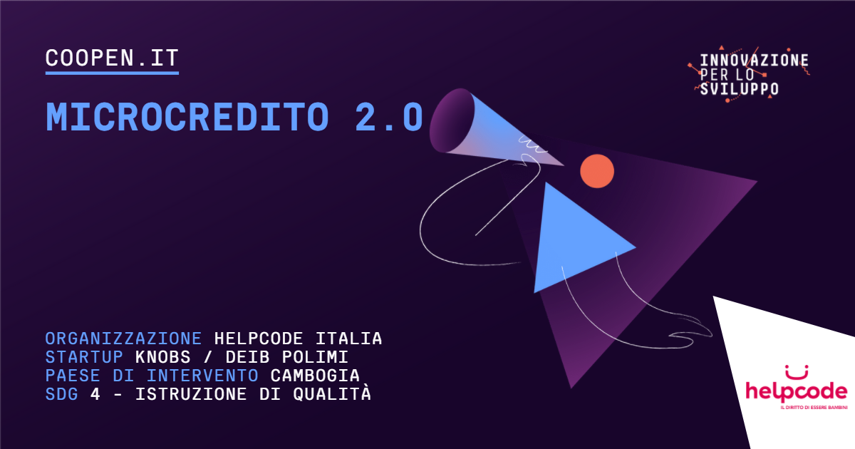 Microcredito 2.0 per le popolazioni vulnerabili