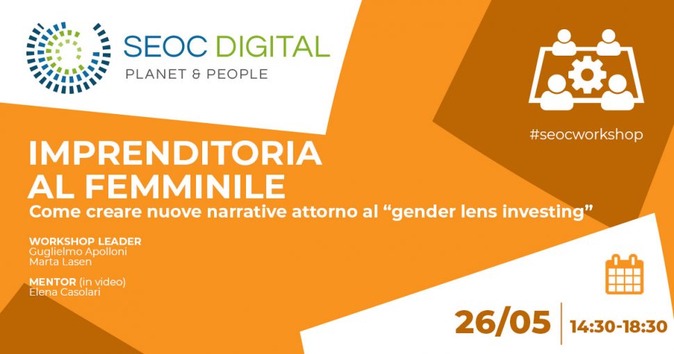 Imprenditoria al femminile (26 maggio)