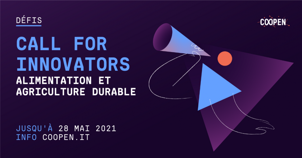 Call for Innovators – Alimentation et Agriculture Durable