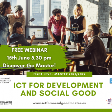 Master ICT for Development 2021/2022