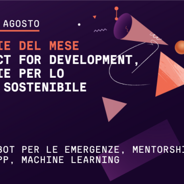 Master ICT for Development e Call Tecnologie