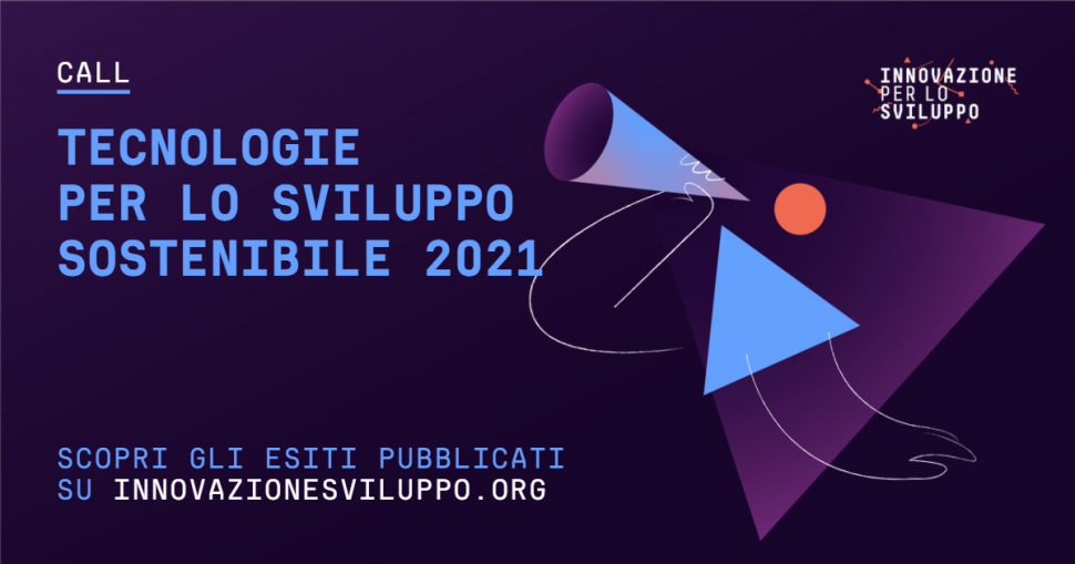 Call Tecnologie per lo Sviluppo Sostenibile