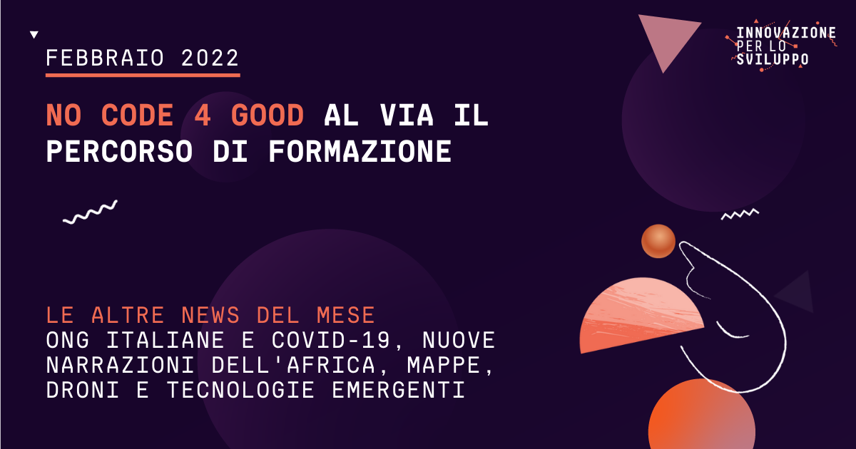 Al via il percorso No Code 4 Good