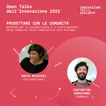 Progettare con le comunità