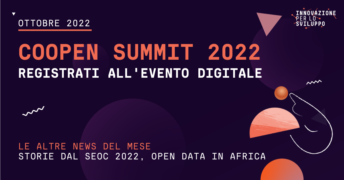 Registrati a Coopen Summit 2022