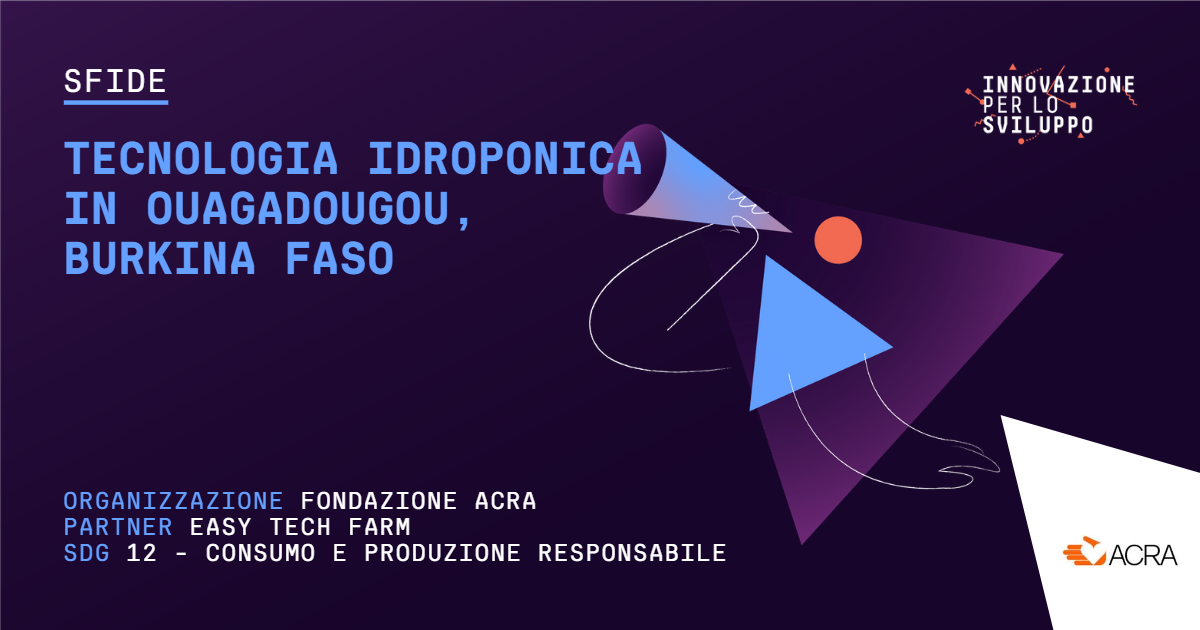 Tecnologia idroponica in Burkina Faso